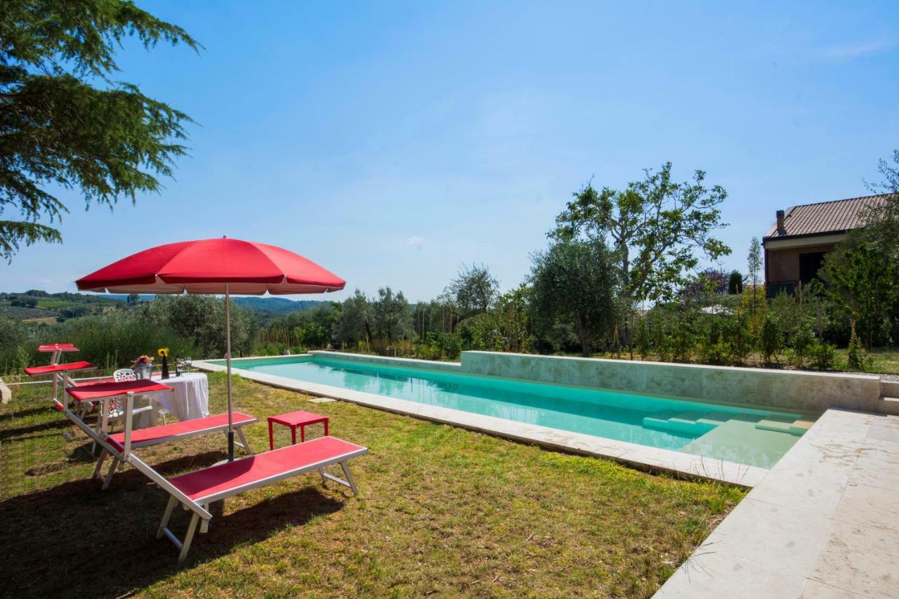 Villa Bonsi Montaione Exterior foto